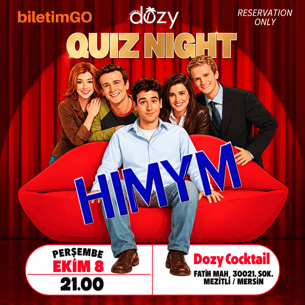 Dozy Cocktail HIMYM Quiz Night
