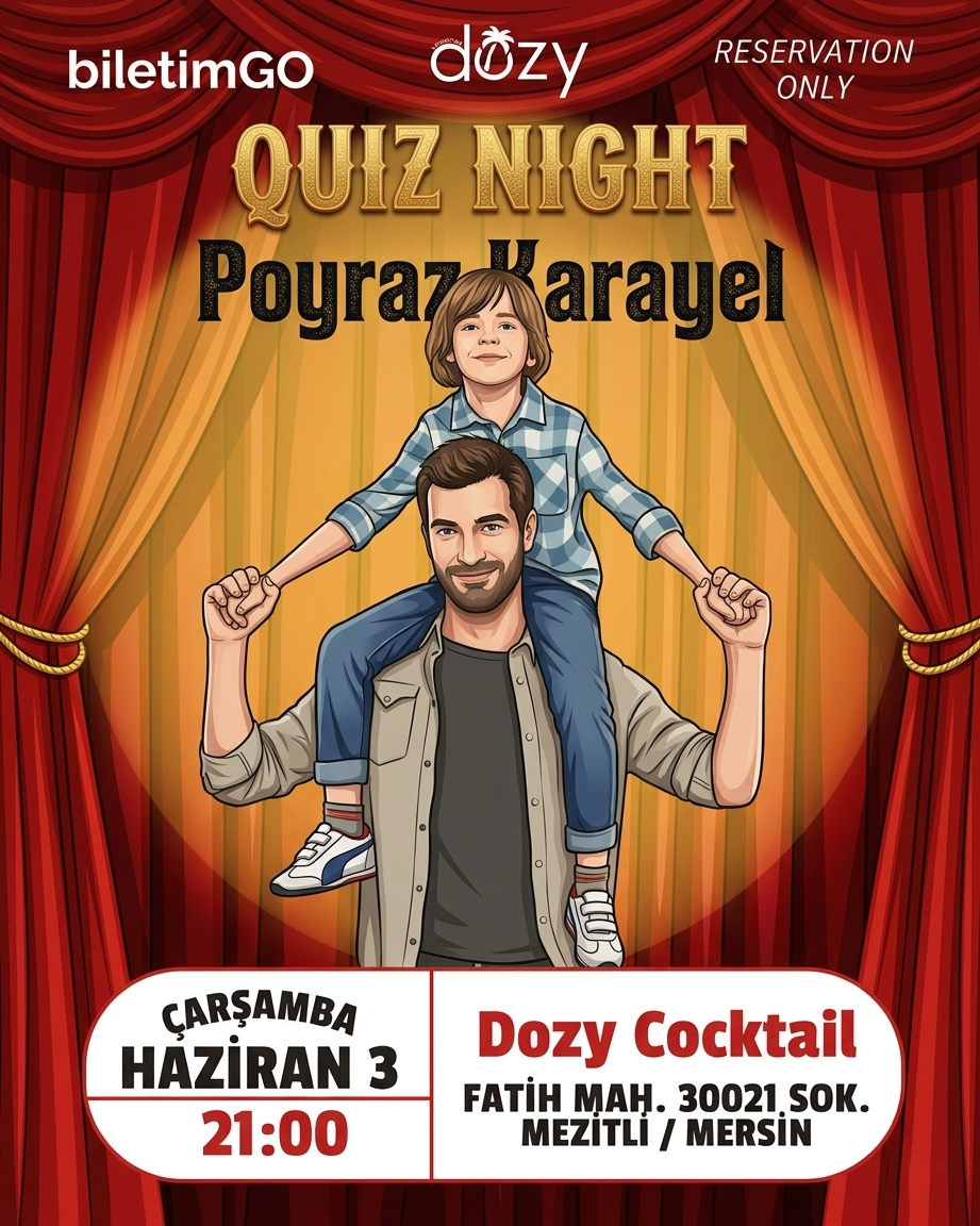 Dozy Cocktail Poyraz Karayel Quiz Night