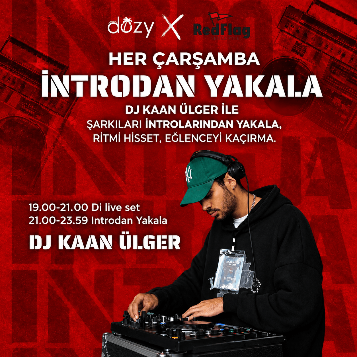Dozy Cocktail X Red Flag Introdan Yakala