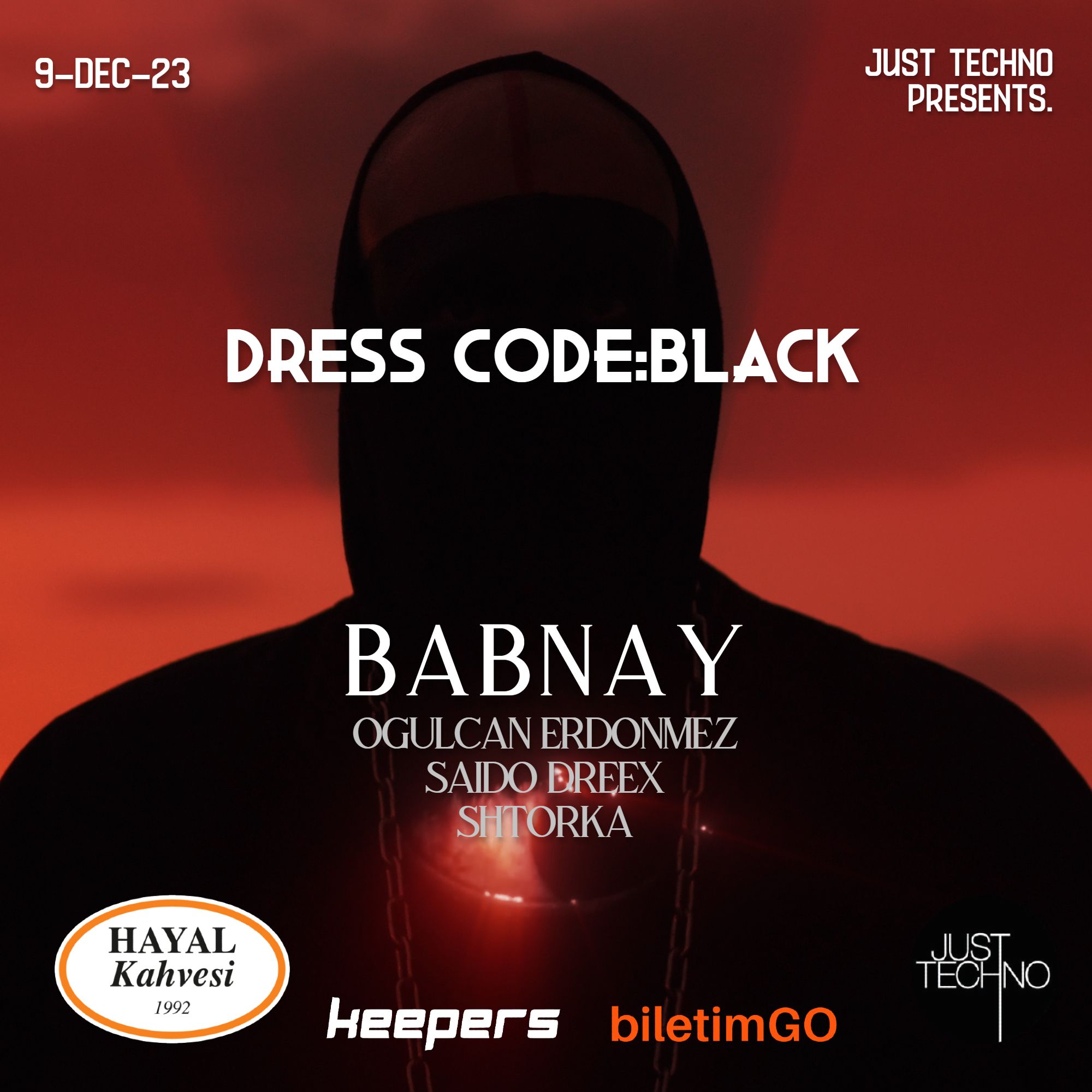 DRESS CODE: BLACK