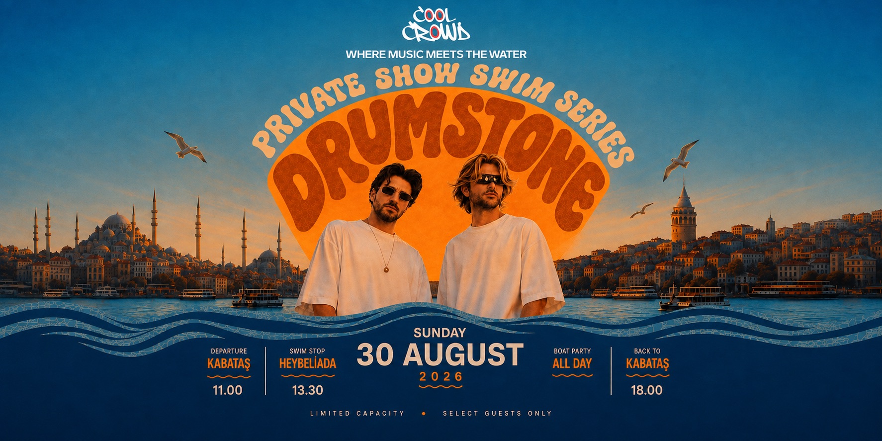 DRUMSTONE x PRIVATE SHOW SWIM SERIES