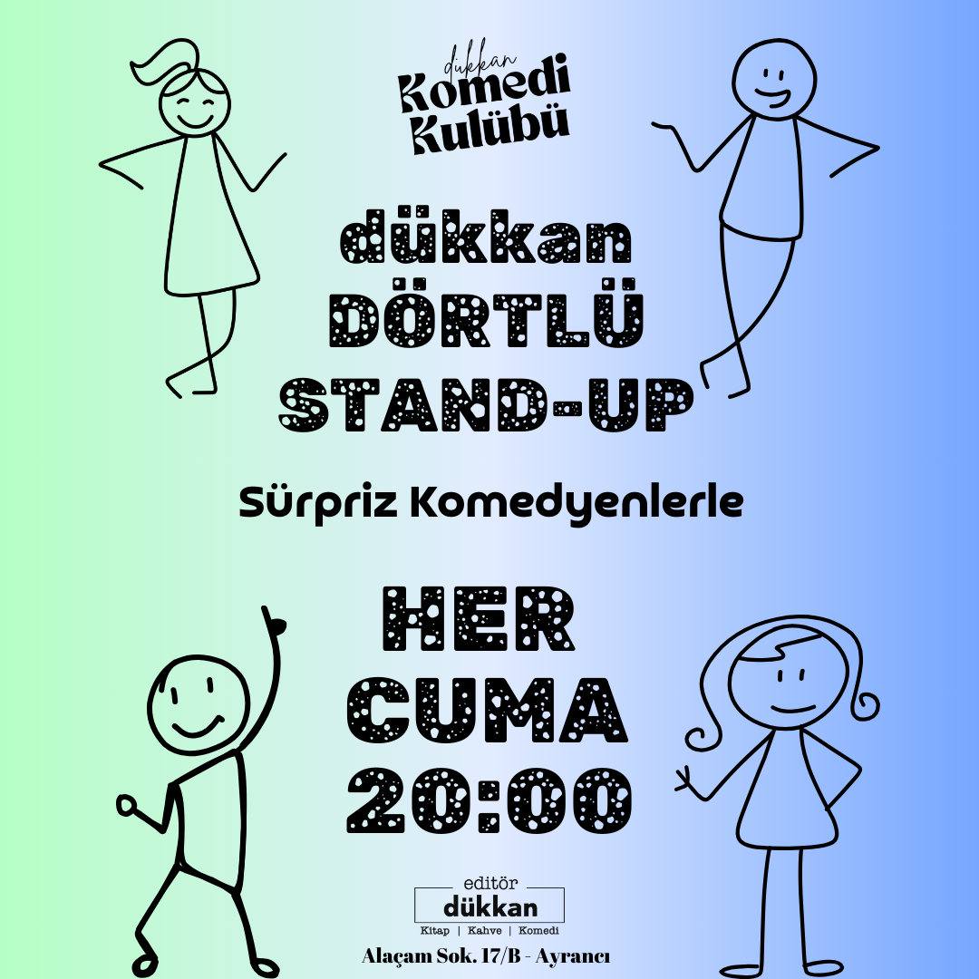 Dükkan Komedi Kulübü - 4'lü Stand-up