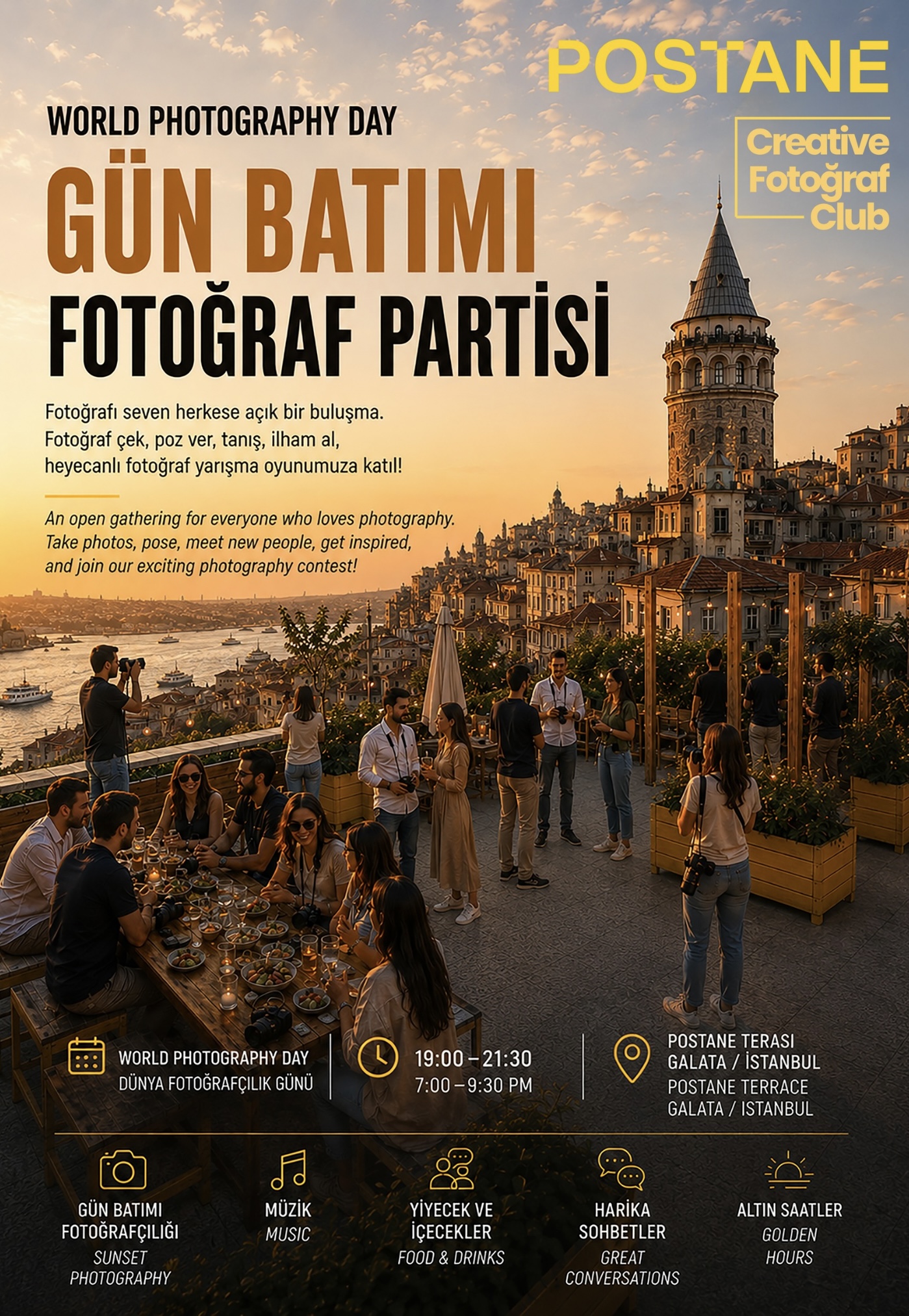 Dünya Fotoğrafçılar Günü Partisi