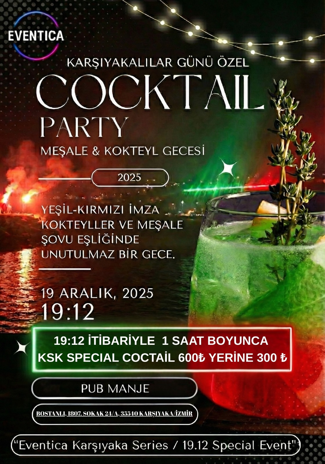DÜNYA KARŞIYAKALILAR GÜNÜ – MEŞALE & COCKTAIL PARTY