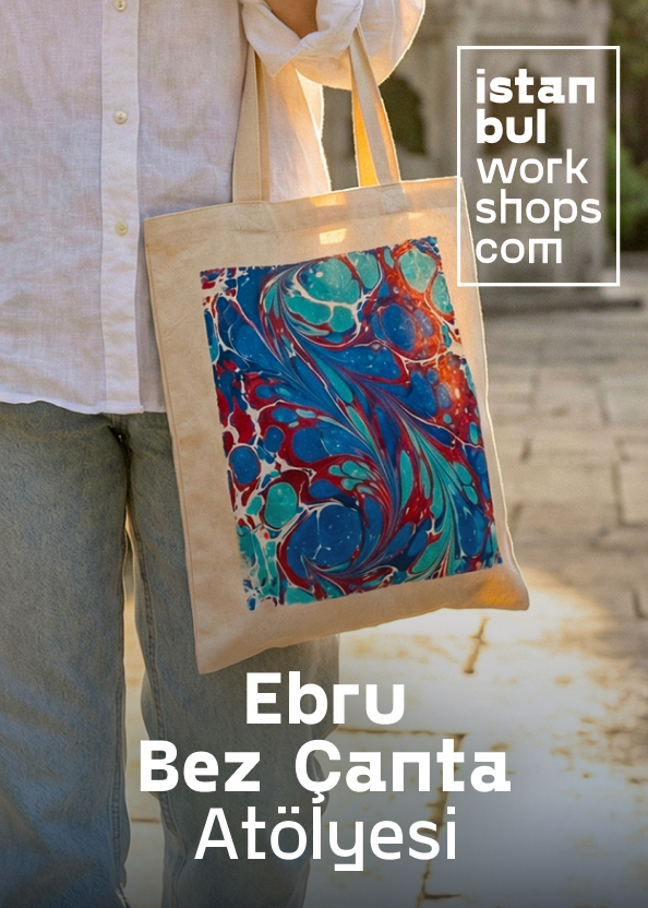 Ebru Bez Çanta Sanat Atölyesi - Nisan Etkinlikleri