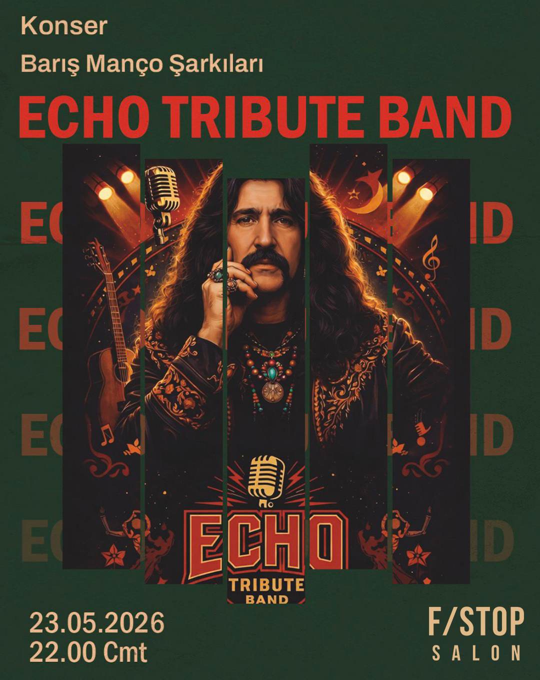 ECHO TRIBUTE BAND: BARIŞ MANÇO ŞARKILARI