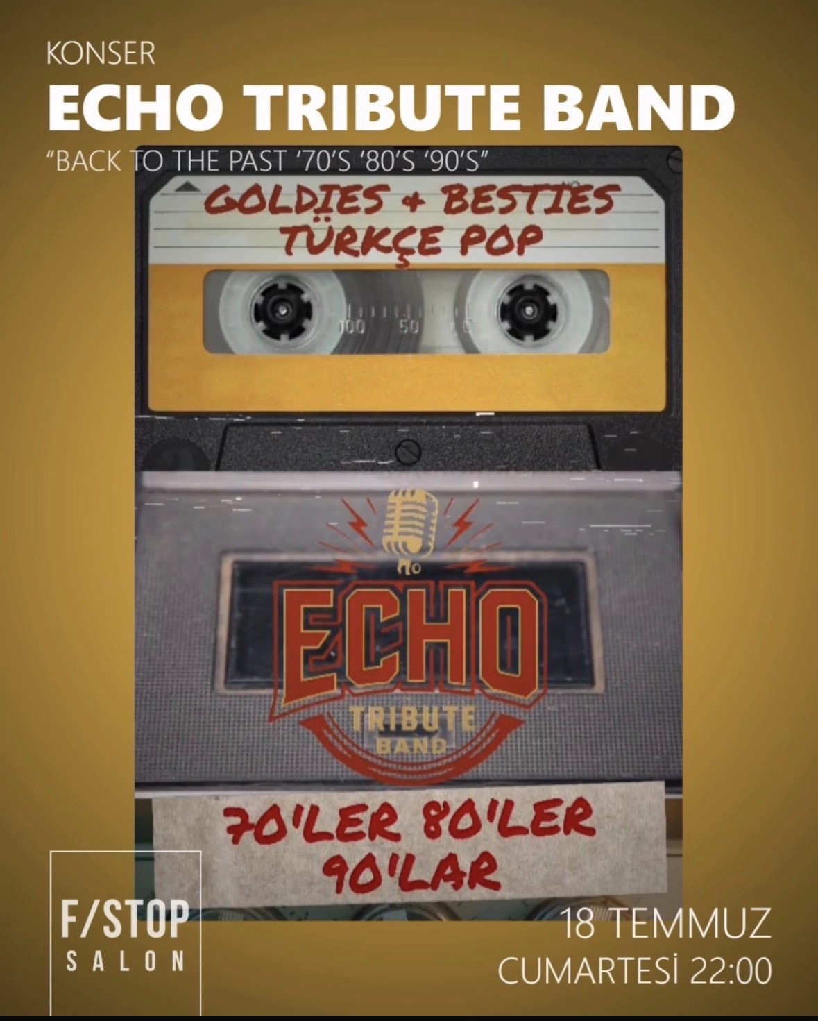 ECHO TRIBUTE BAND: GOLDIES'n BESTIES