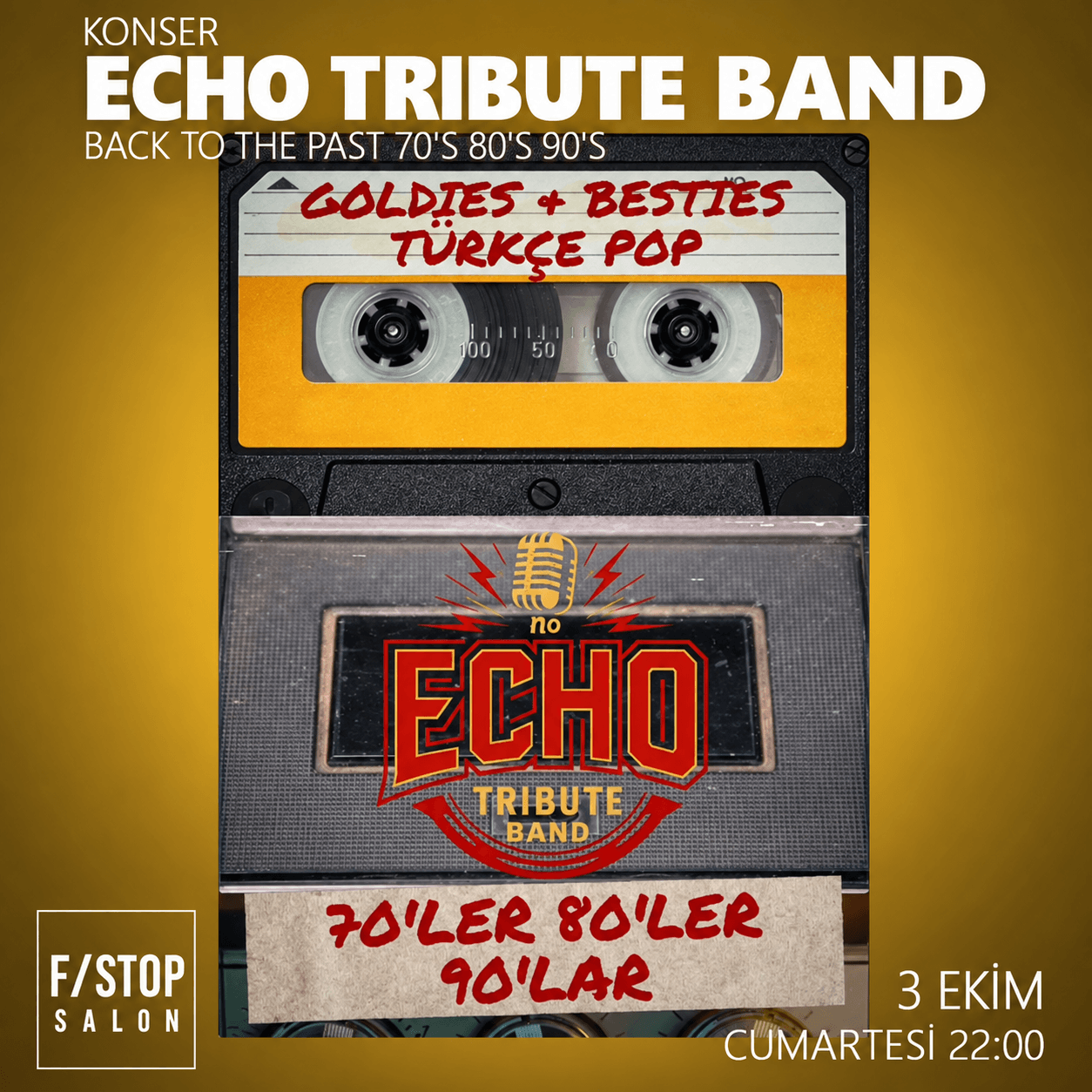 ECHO TRIBUTE BAND: GOLDIES'n BESTIES
