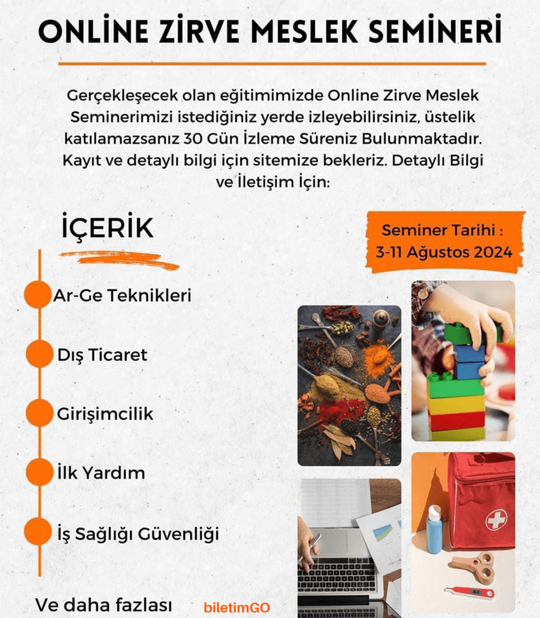e-Devlet Onaylı Seminerler