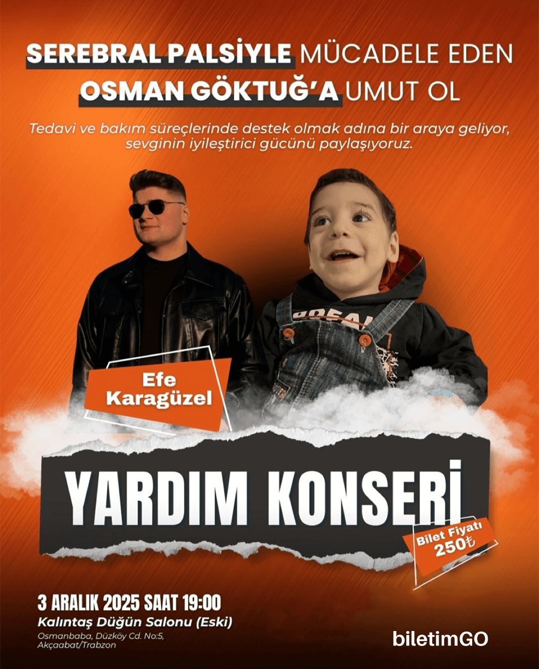 Efe Karagüzel Trabzon Destek Konseri
