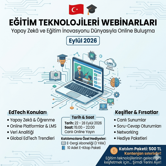 Eğitim Teknolojileri Webinarları 2026