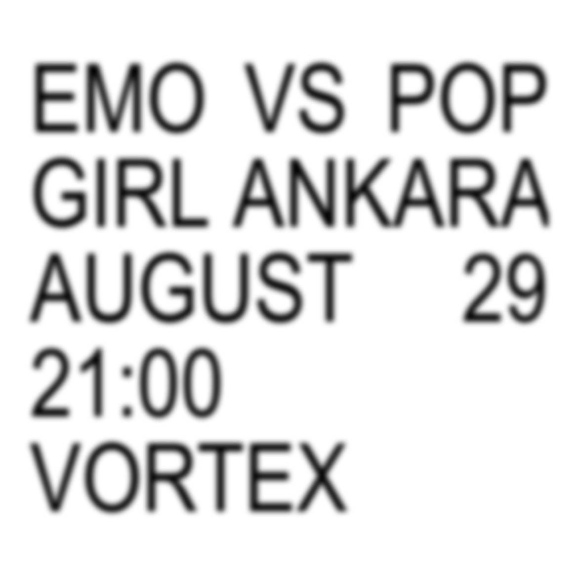 EMO VS POP GIRL ANKARA