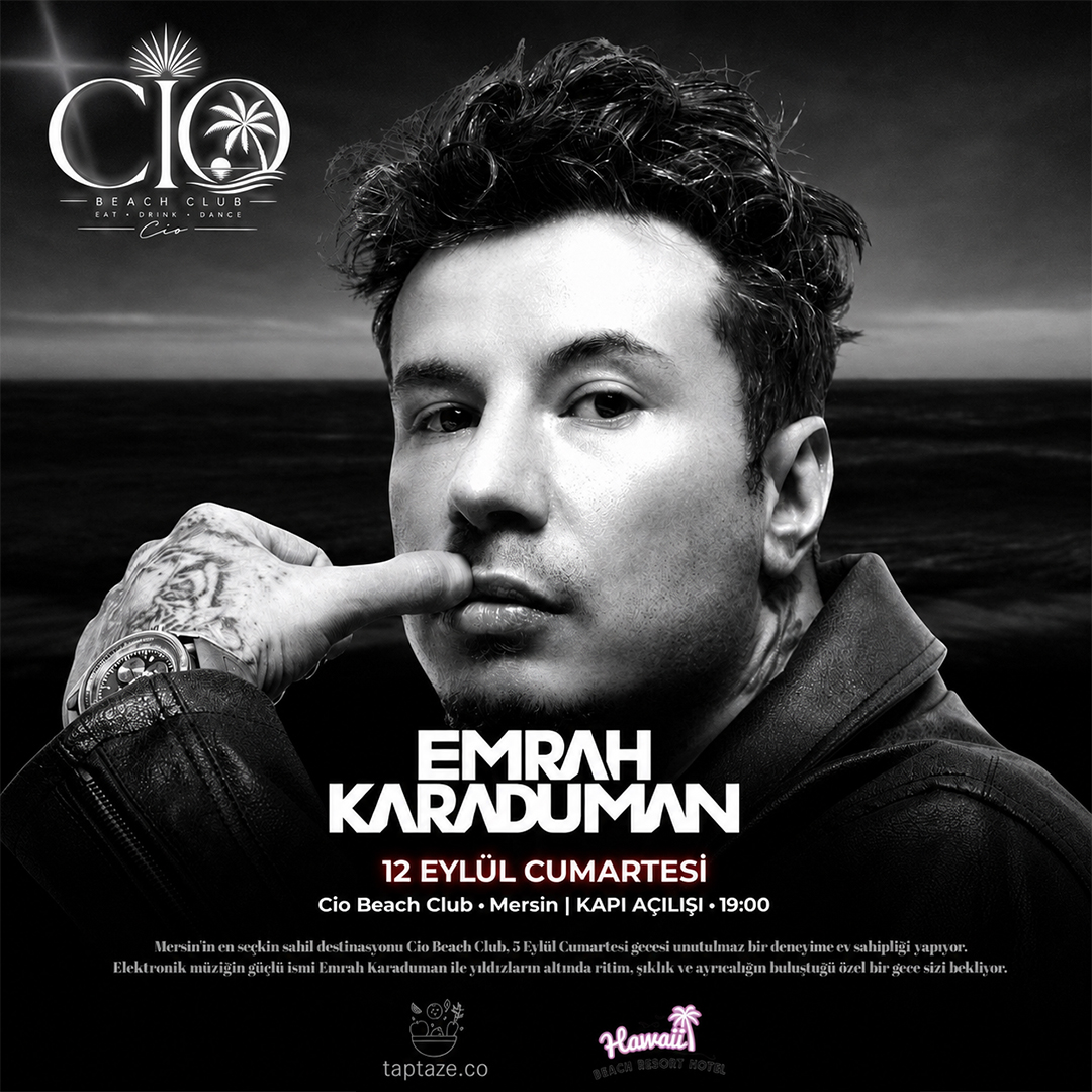 EMRAH KARADUMAN İLE YAZA VEDA PARTİSİ