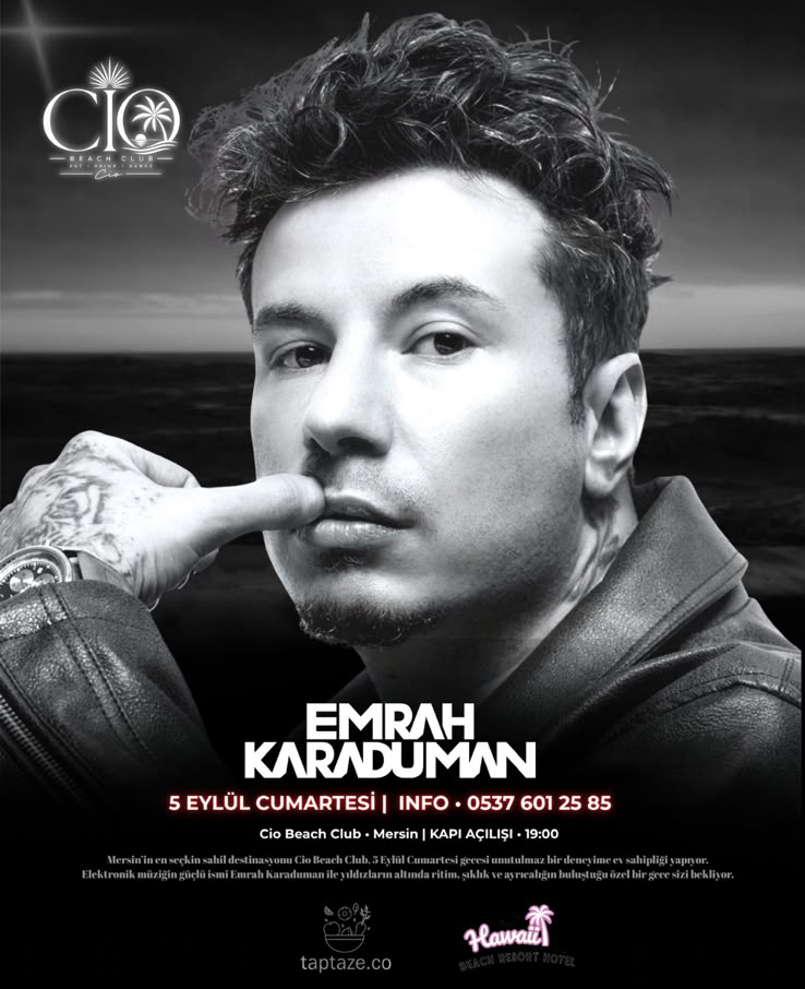EMRAH KARADUMAN İLE YAZA VEDA PARTİSİ