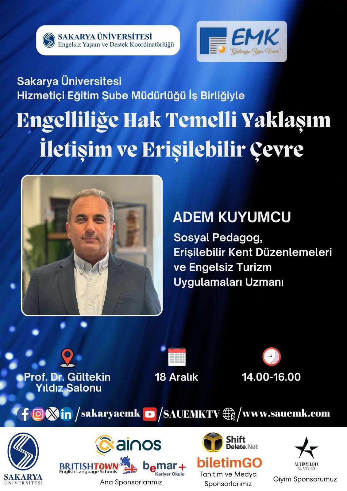 Engellilik, İletişim ve Erişilebilir Çevre Eğitimi