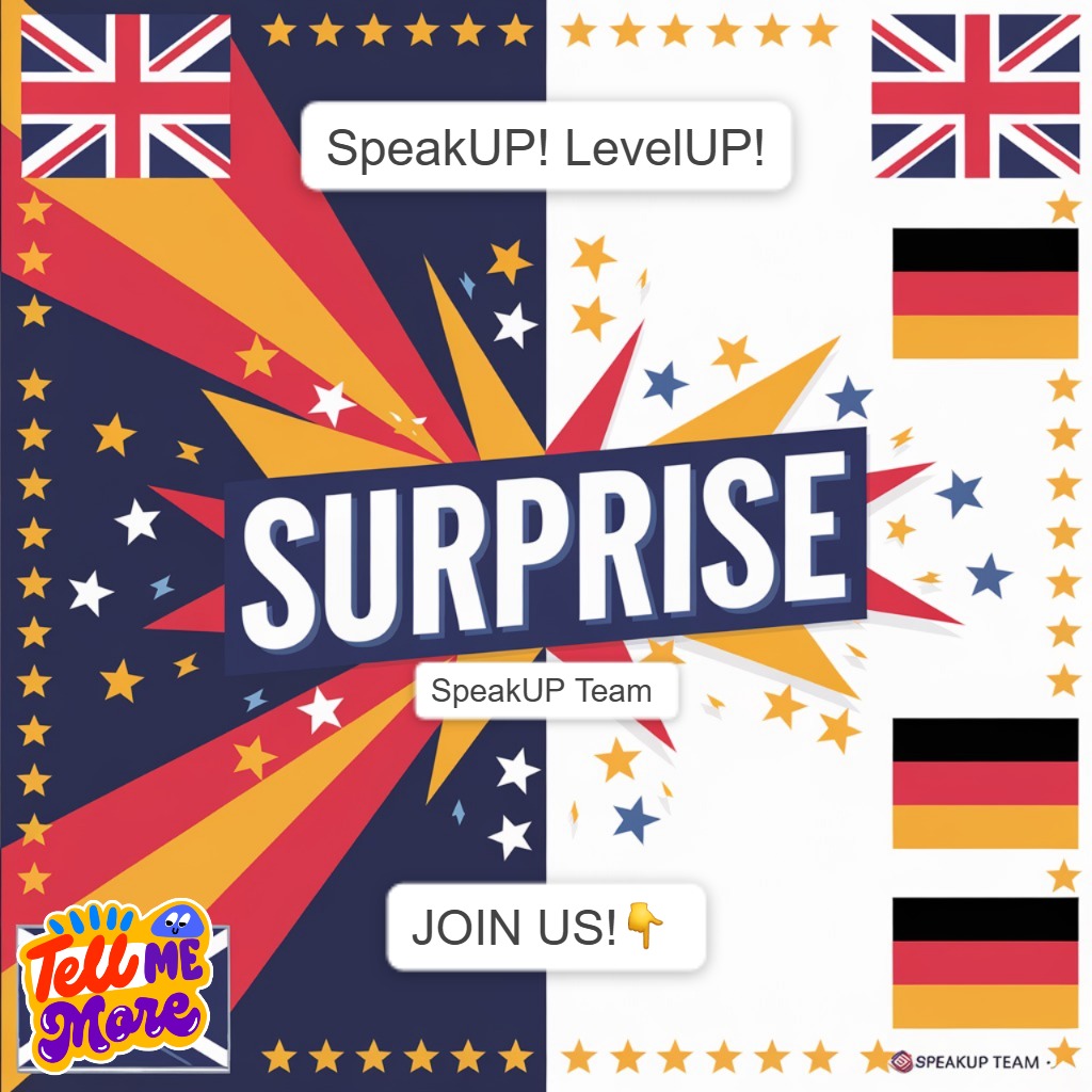 English + German Speaking Club | SpeakUP