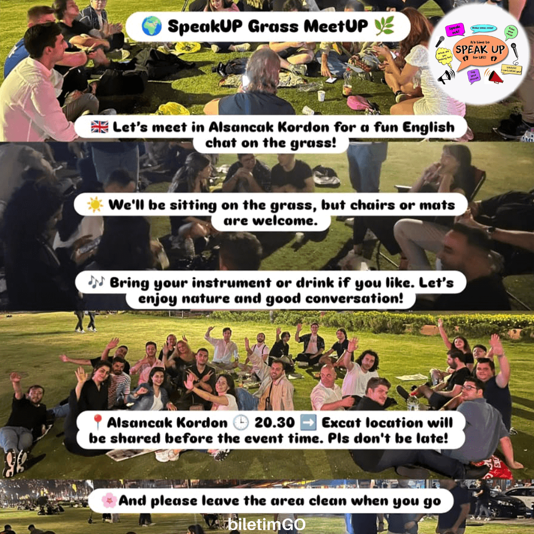 English Speaking Club Grass| SpeakUP