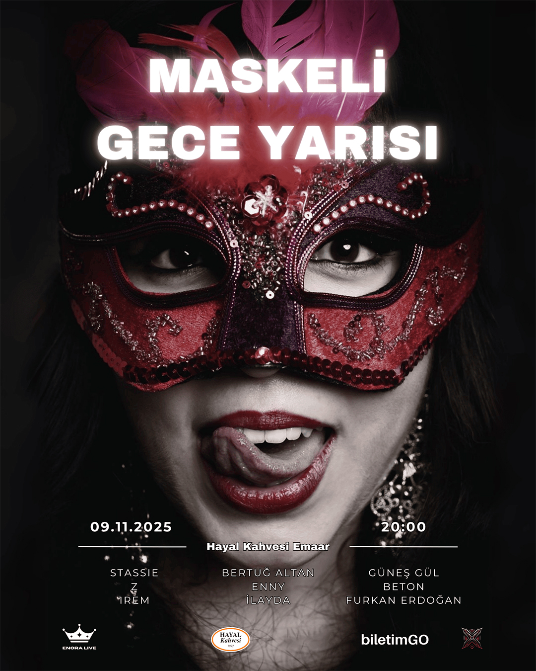 Enora Live: Maskeli Gece Yarısı