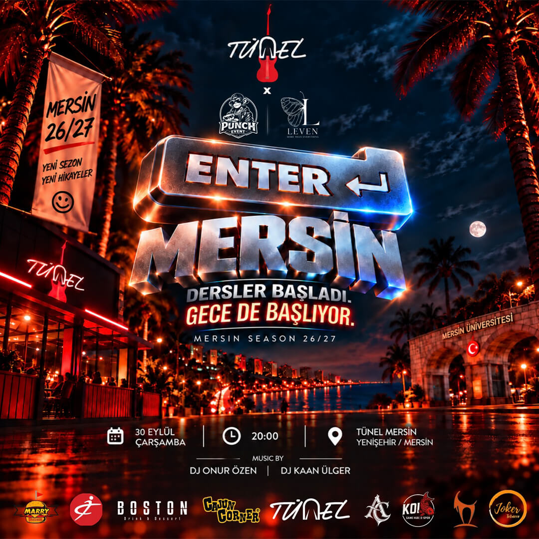 Enter Mersin etkinlik afişi