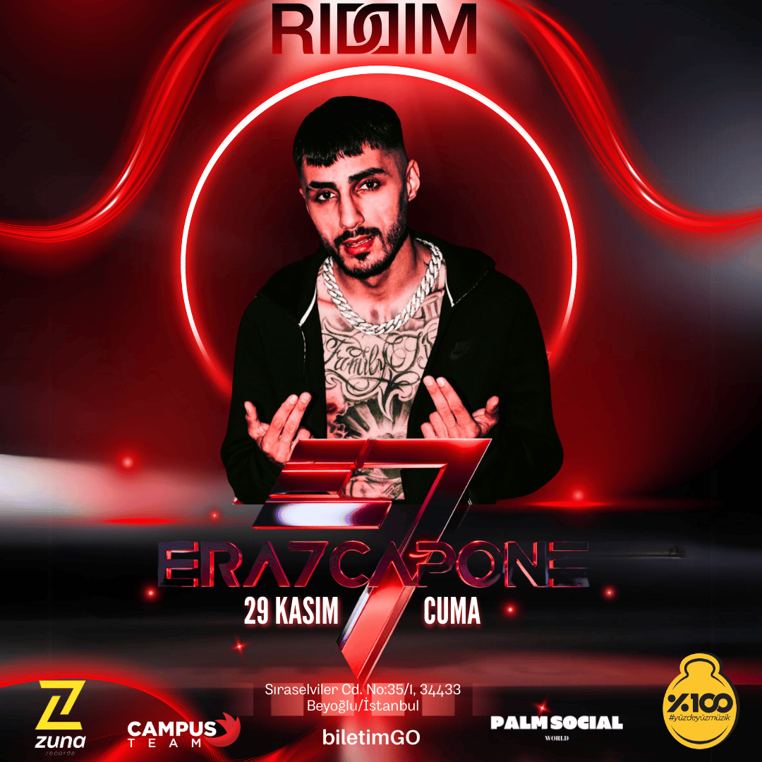 ERA7CAPONE RIDDIM Club Konseri