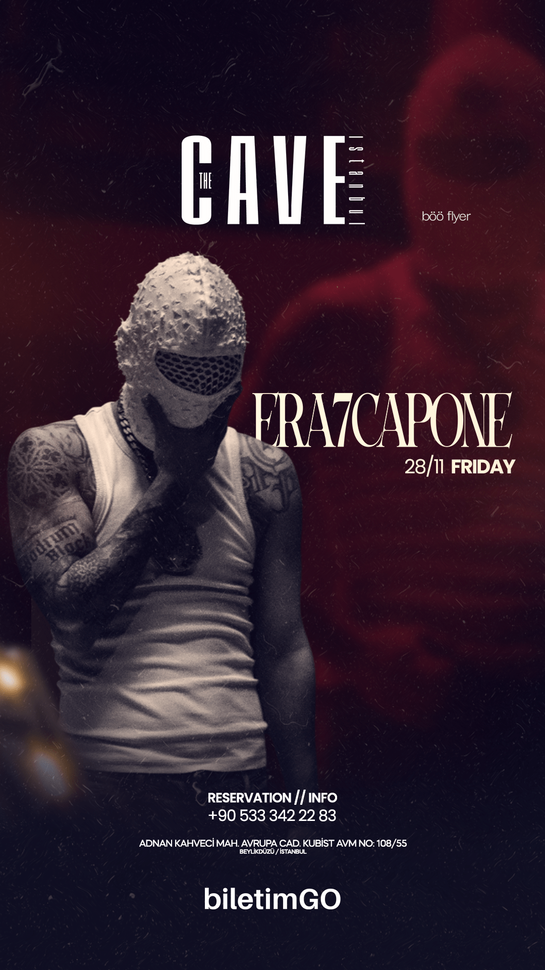 ERA7CAPONE CAVE İstanbul Konseri