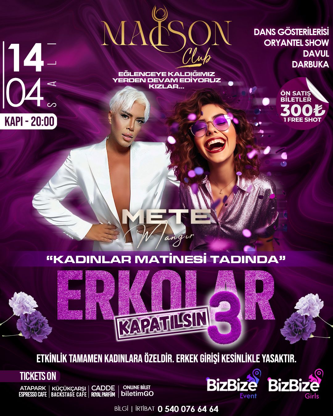 ERKOLAR KAPATILSIN 3