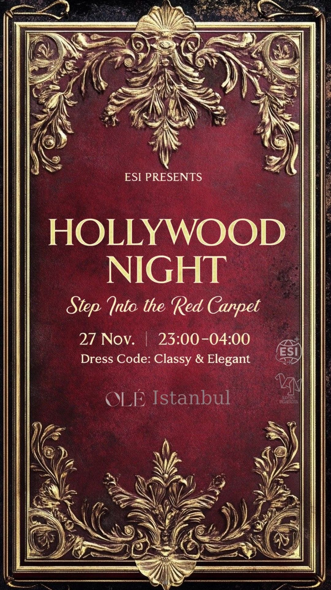 ESI PRESENTS: HOLLYWOOD NIGHT