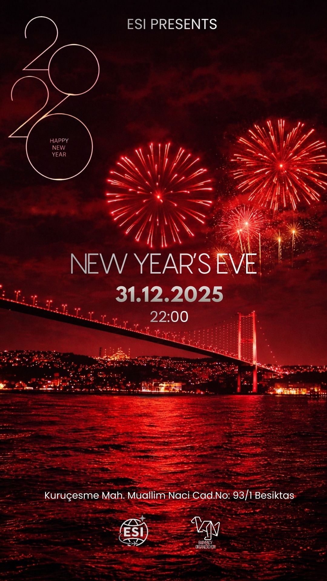 ESI PRESENTS – THE ULTIMATE NEW YEAR’S EVE EXPERIENCE