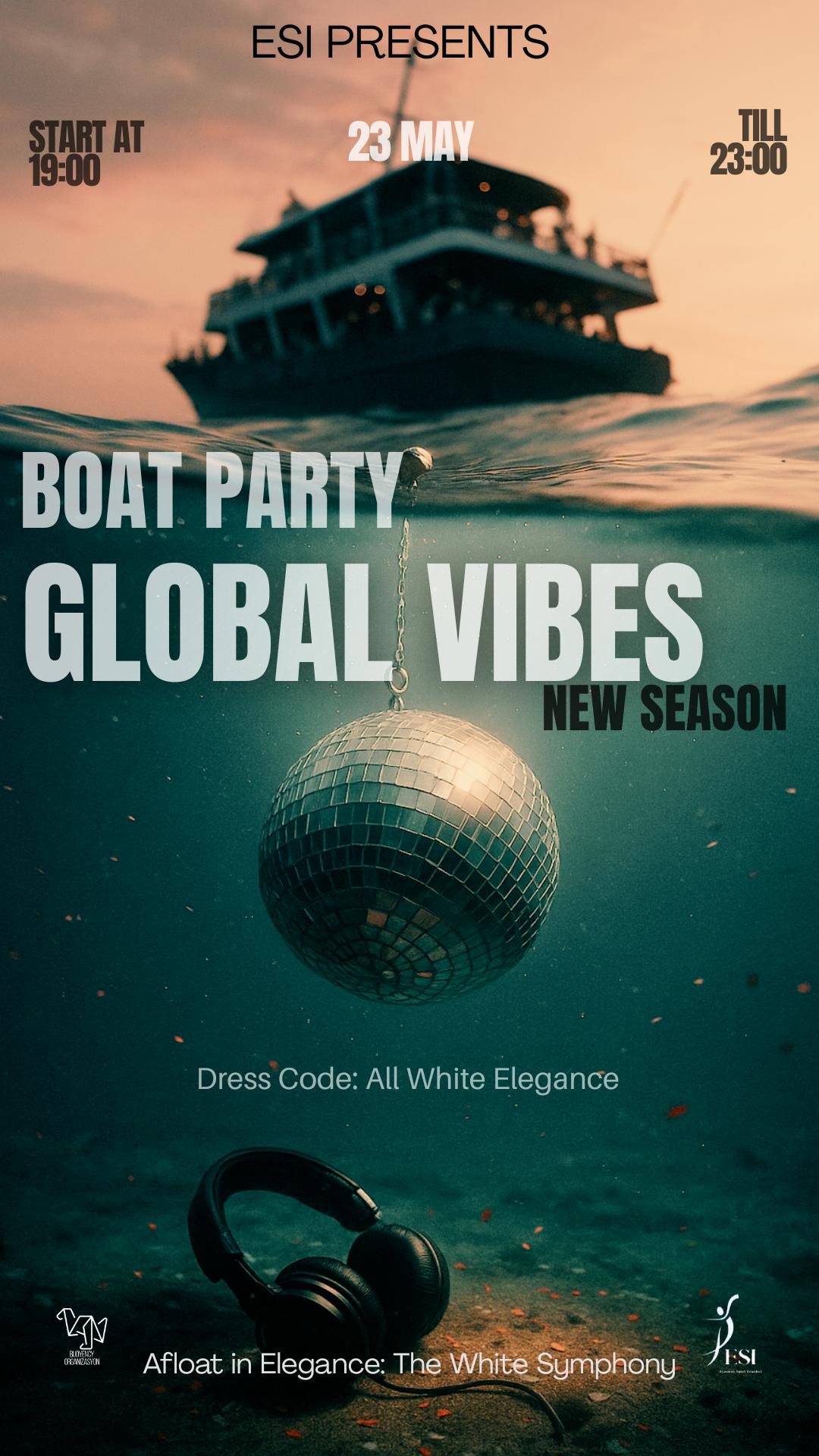 ESI SUNSET BOAT PARTY – GLOBAL VIBES: EPISODE VI
