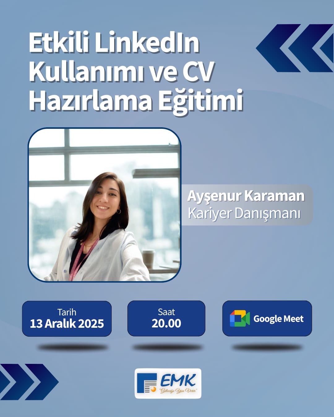 Etkili Linkedin Kullanımı ve CV Hazırlama Eğitimi