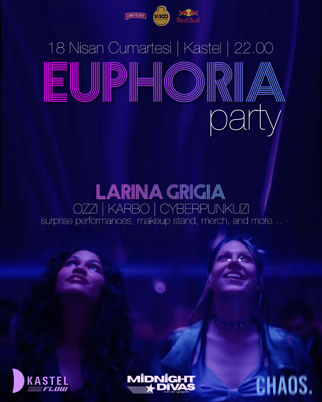 Midnight Divas: EUPHORIA PARTY