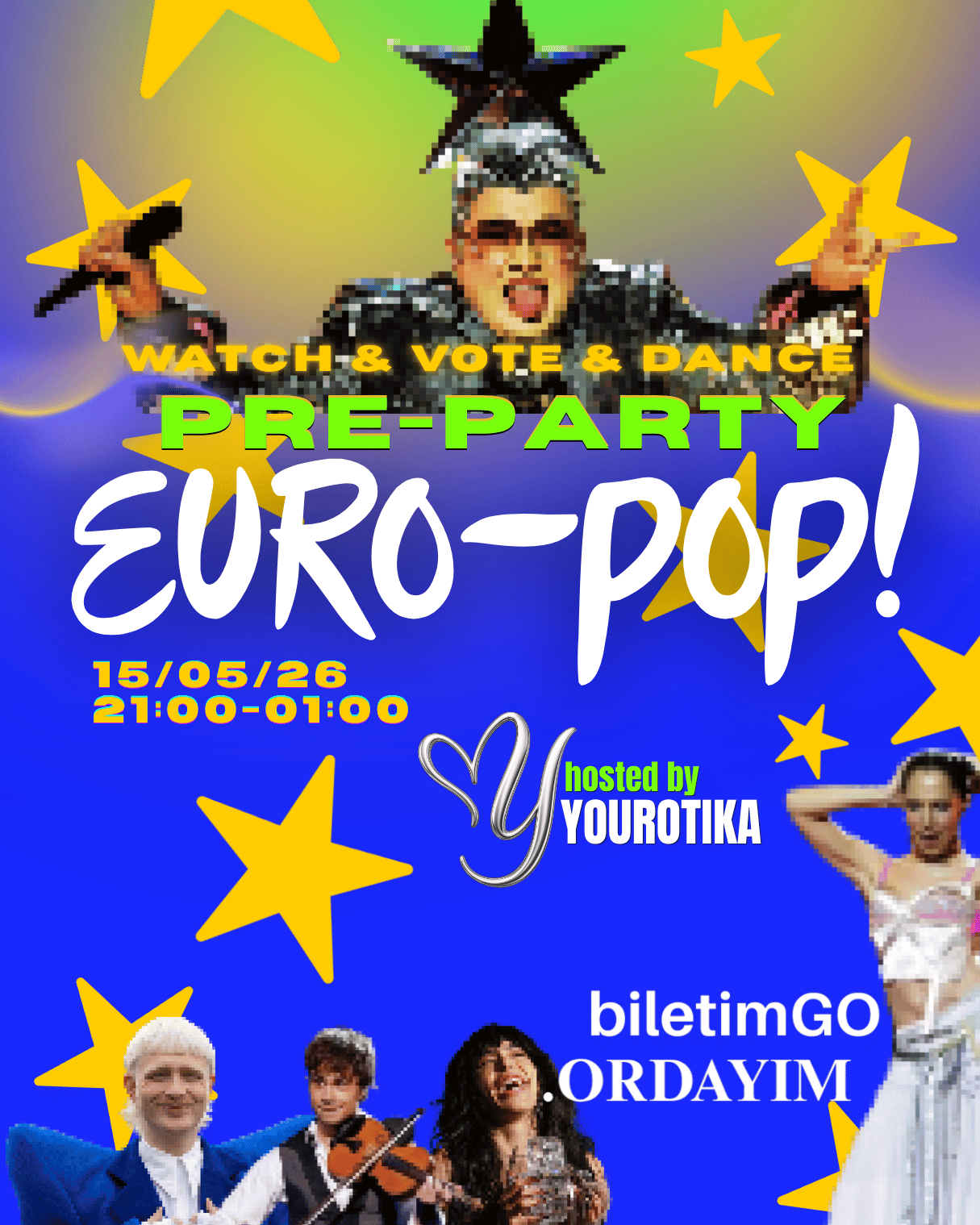 EURO-POP! PRE-PARTY İSTANBUL