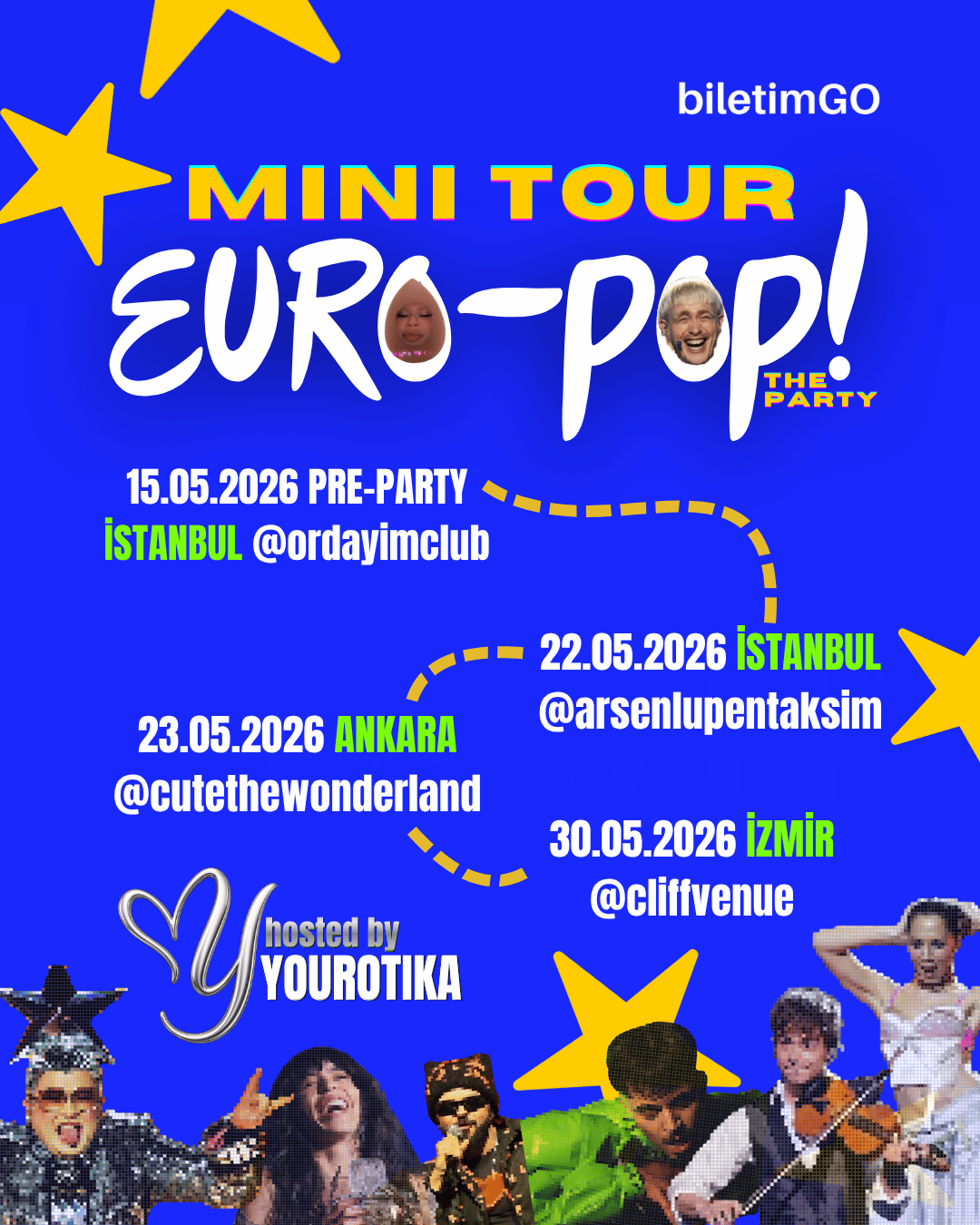EURO-POP! THE PARTY İSTANBUL by Yourotika