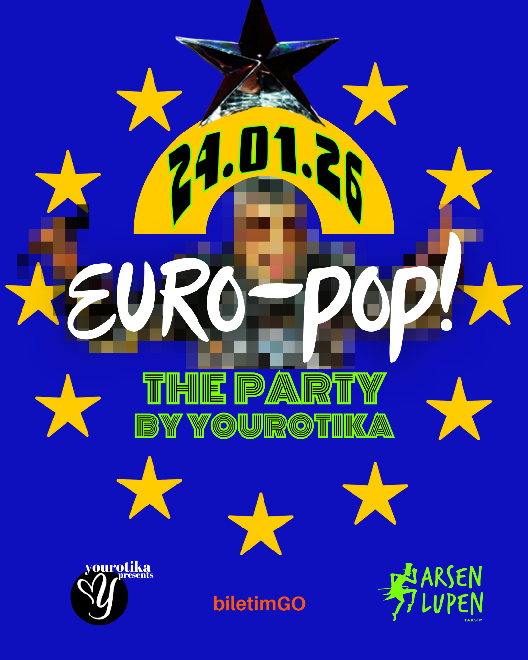 EURO-POP! THE PARTY ISTANBUL by Yourotika