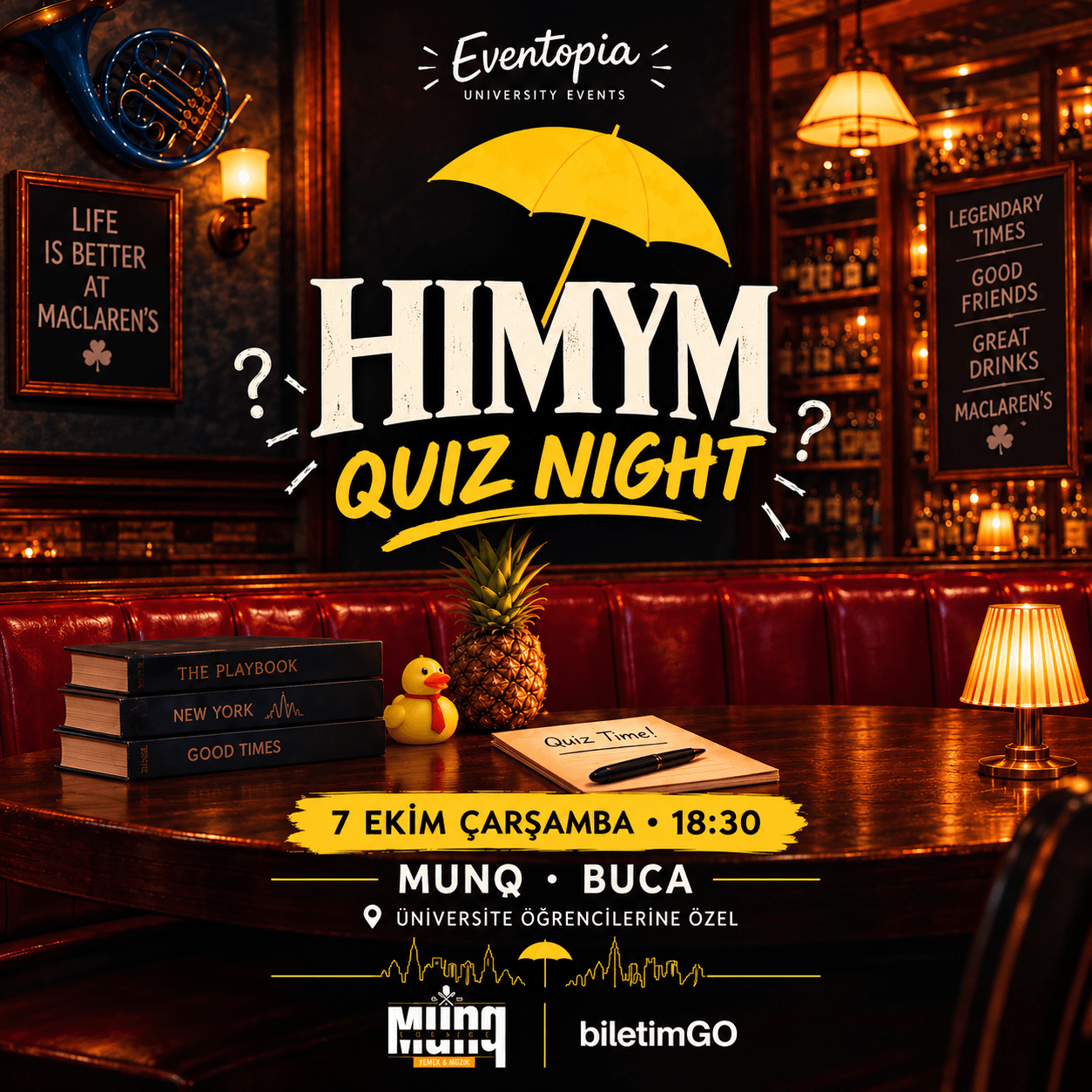 Eventopia HIMYM Quiz Night