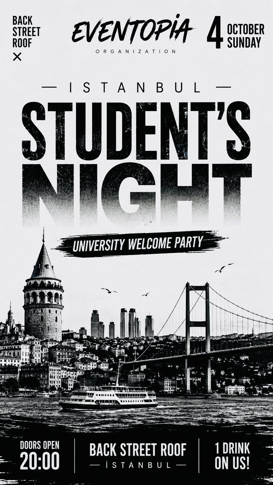 Eventopia İstanbul Student’s Night University Welcome Party