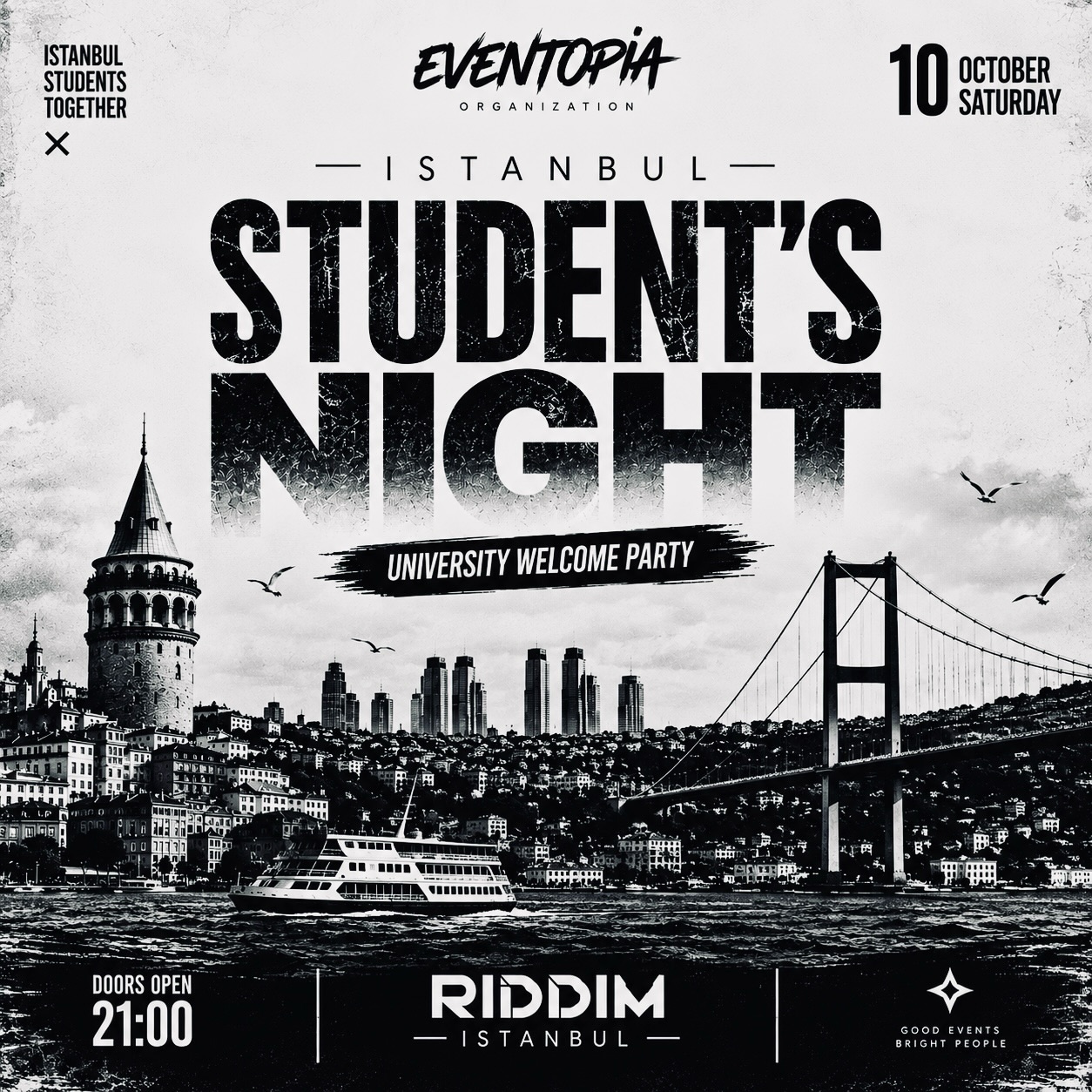 Eventopia İstanbul Student’s Night University Welcome Party