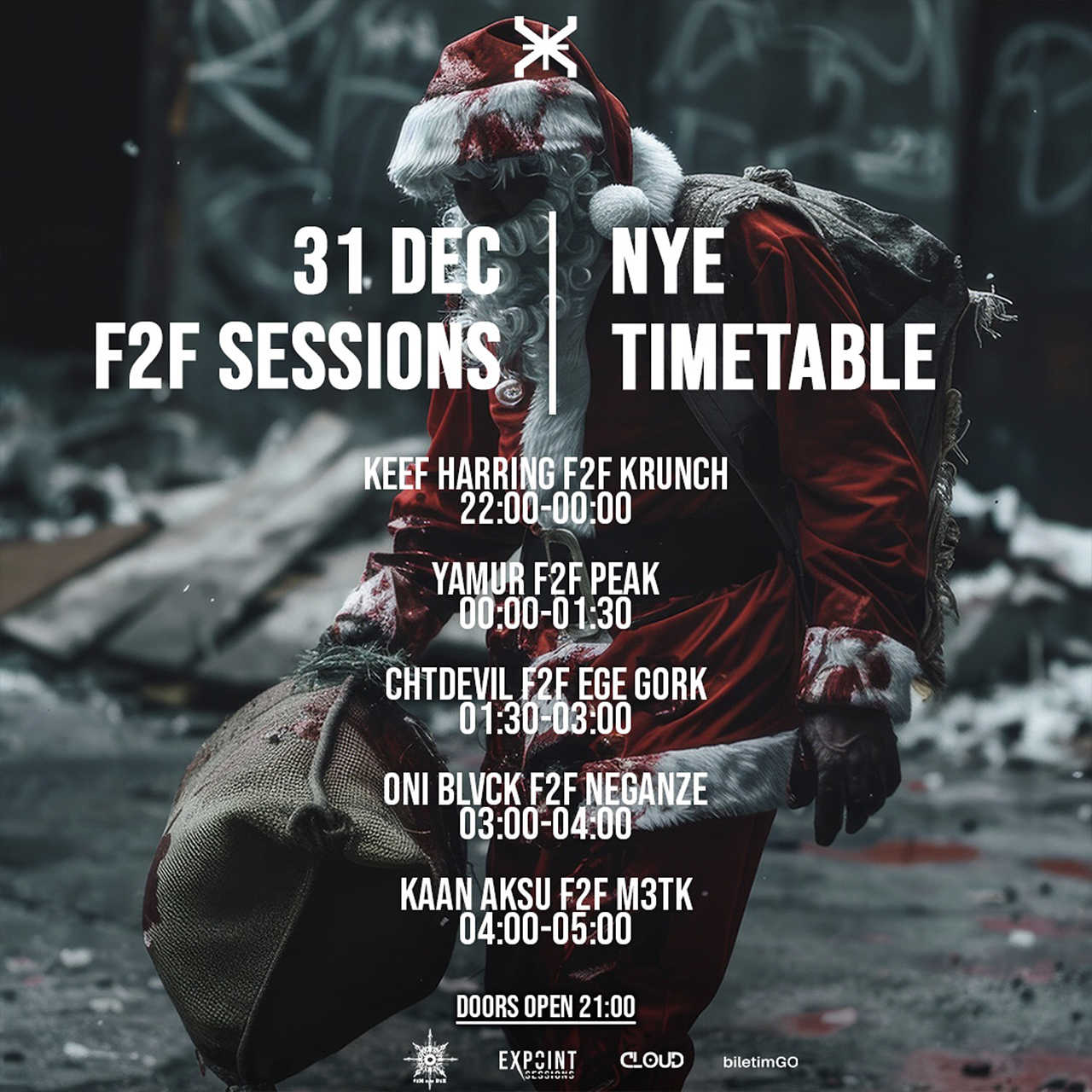 F2F SESSIONS | NYE