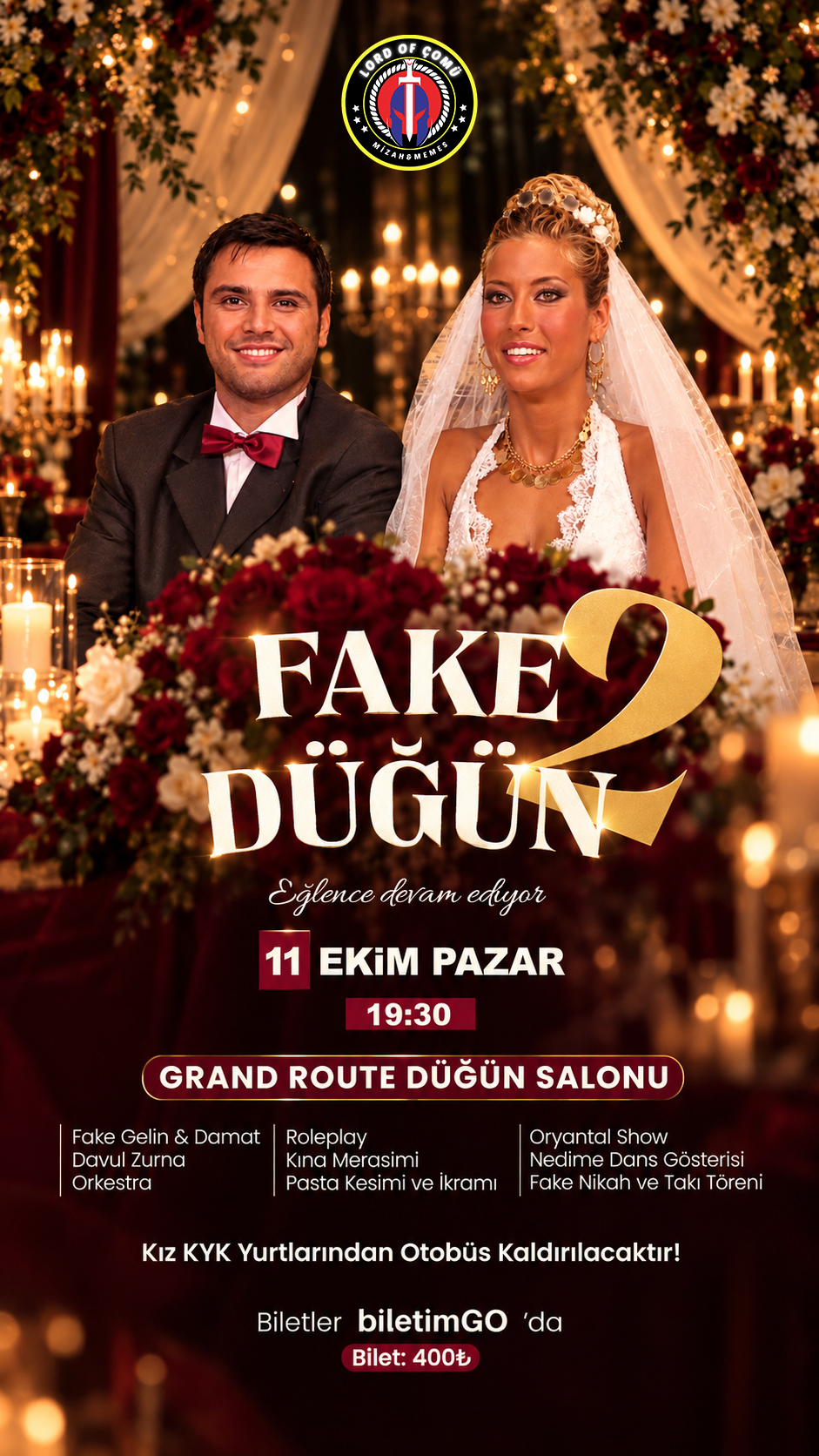 FAKE DÜĞÜN 2 "Eğlence Devam Ediyor"