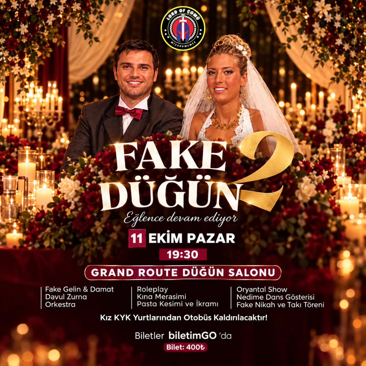 FAKE DÜĞÜN 2 "Eğlence Devam Ediyor"
