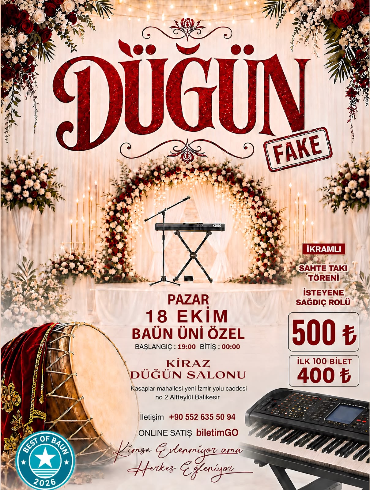 FAKE DÜĞÜN - BAÜN