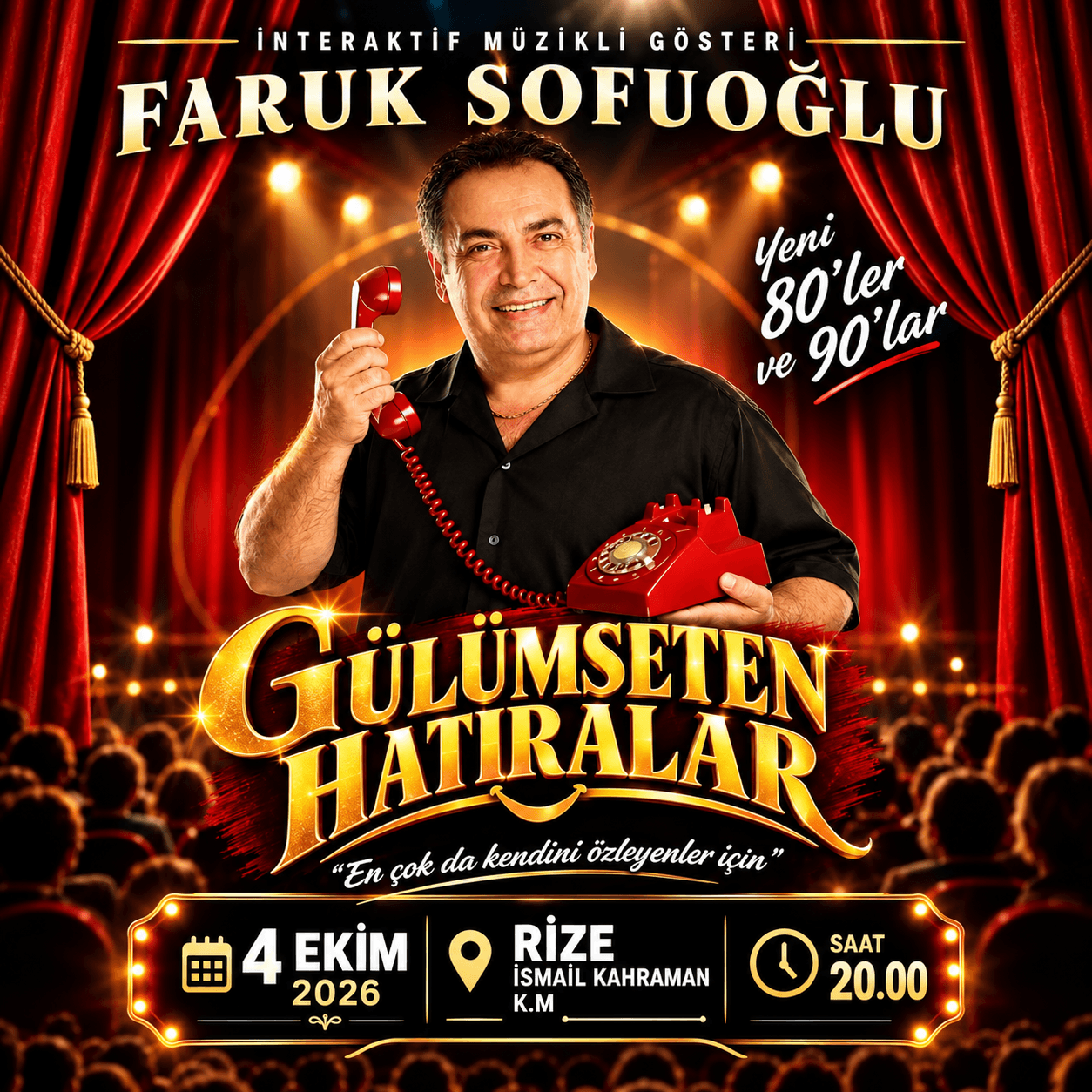 Faruk Sofuoğlu ile İnteraktif Müzikli Gösteri - Rize