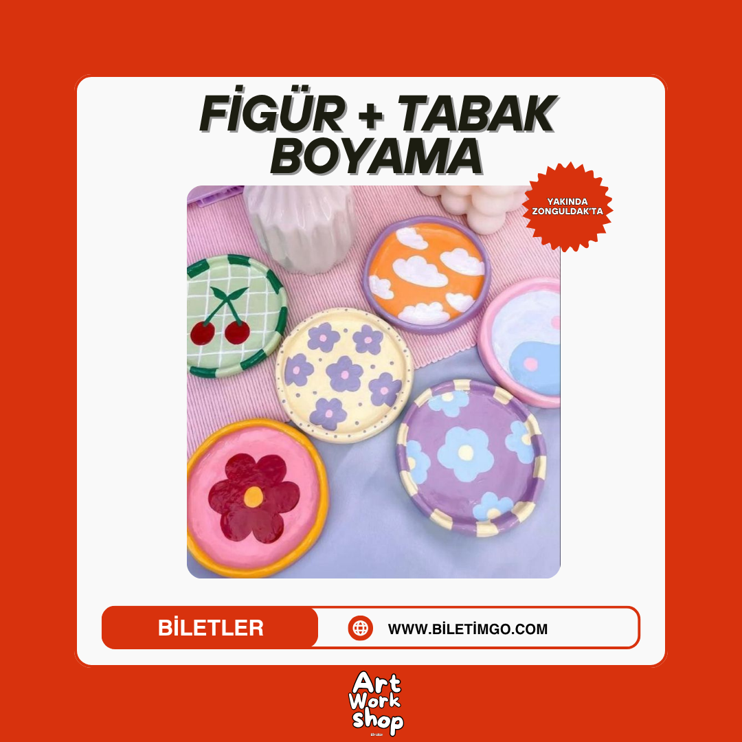 Figür - Tabak Boyama Workshop