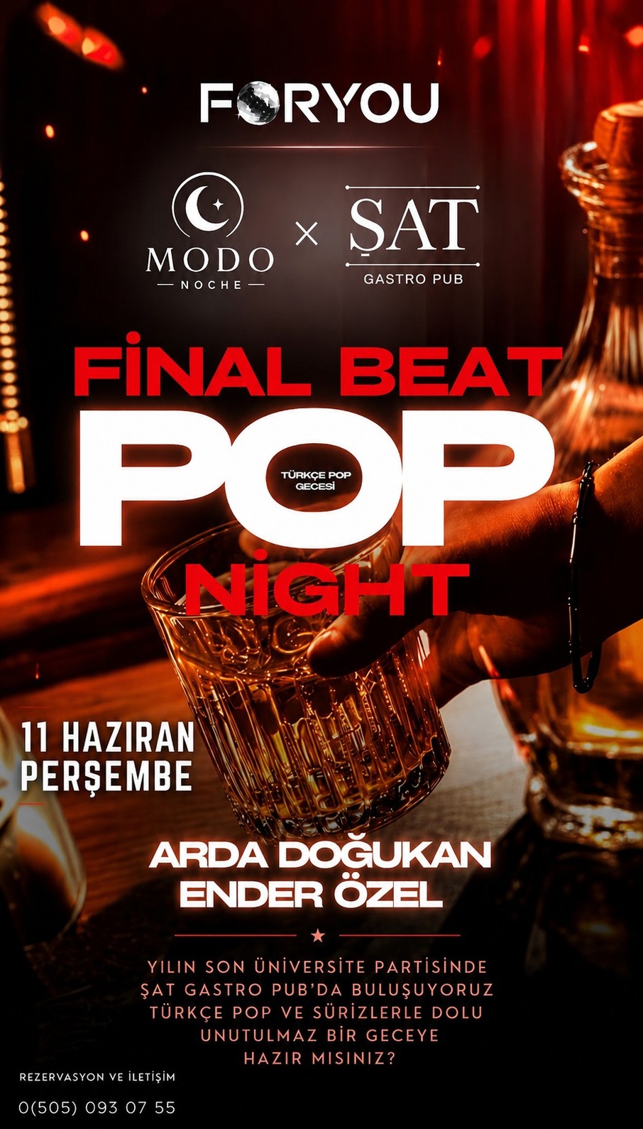 Final Beat Pop Night