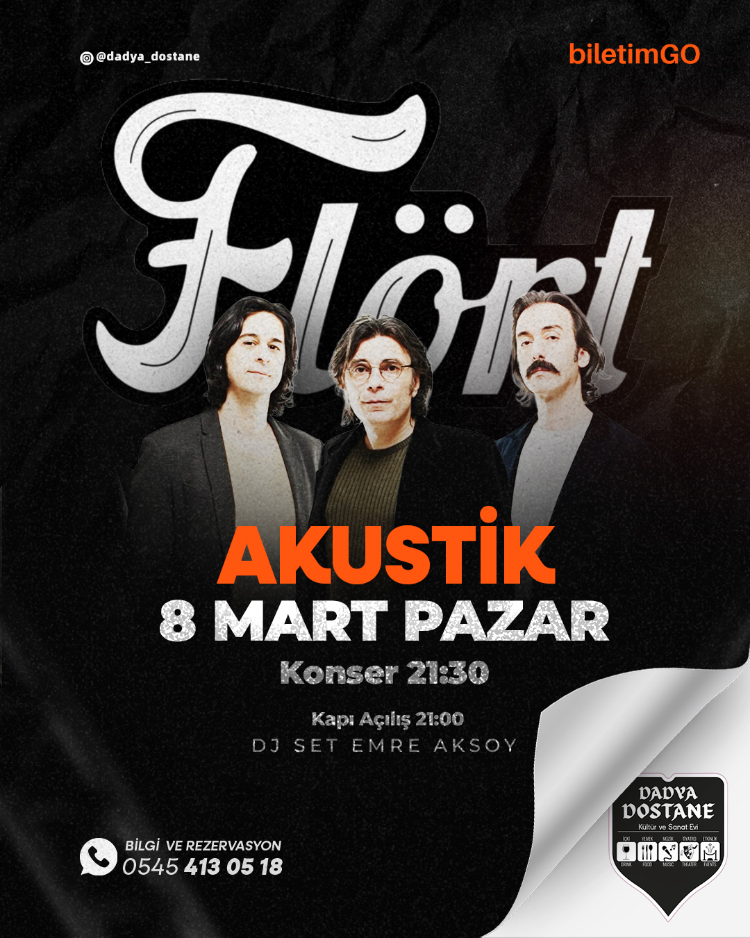 Flört Akustik Datça Konseri