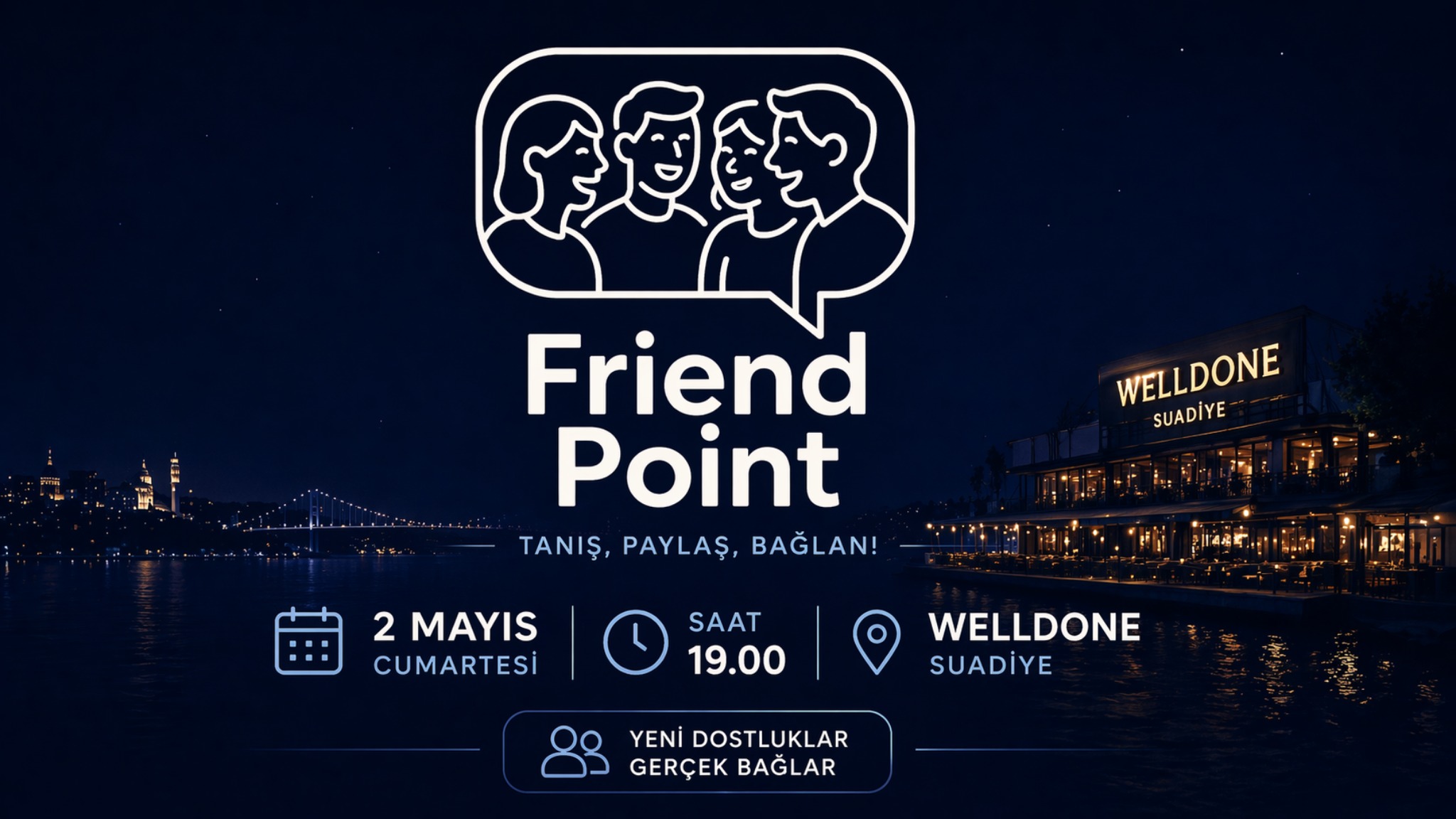 Friend Point Sosyal Tanışma Buluşması