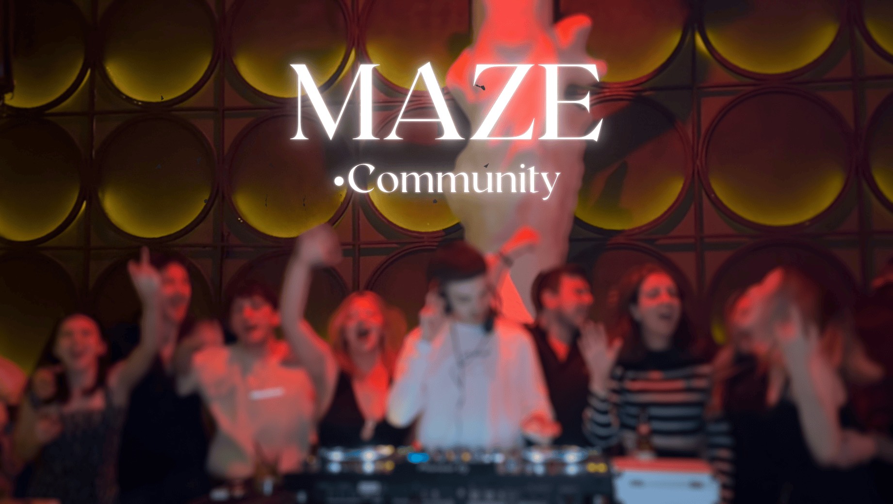 Friday Party at Maze Community
