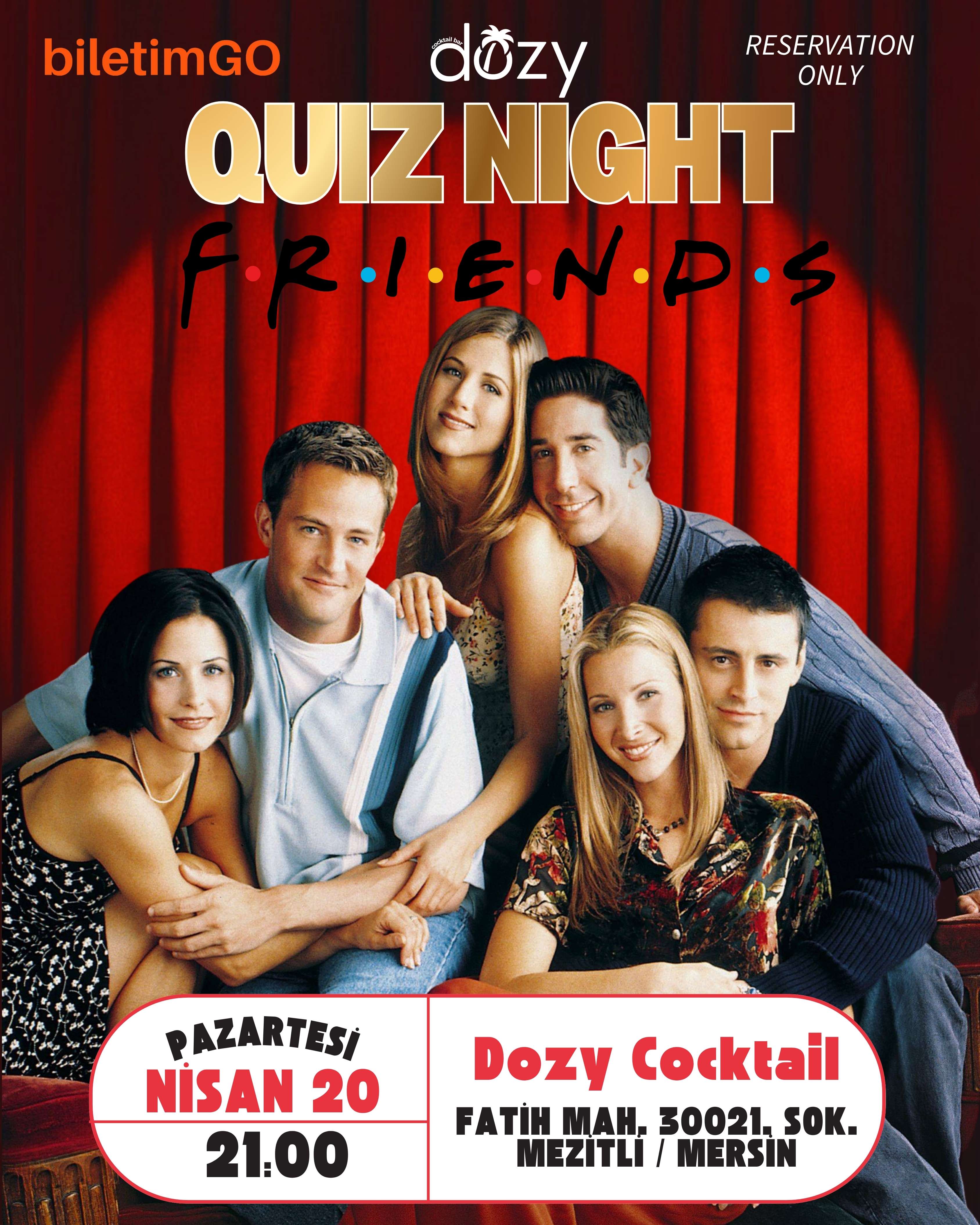 Friends Quiz Night