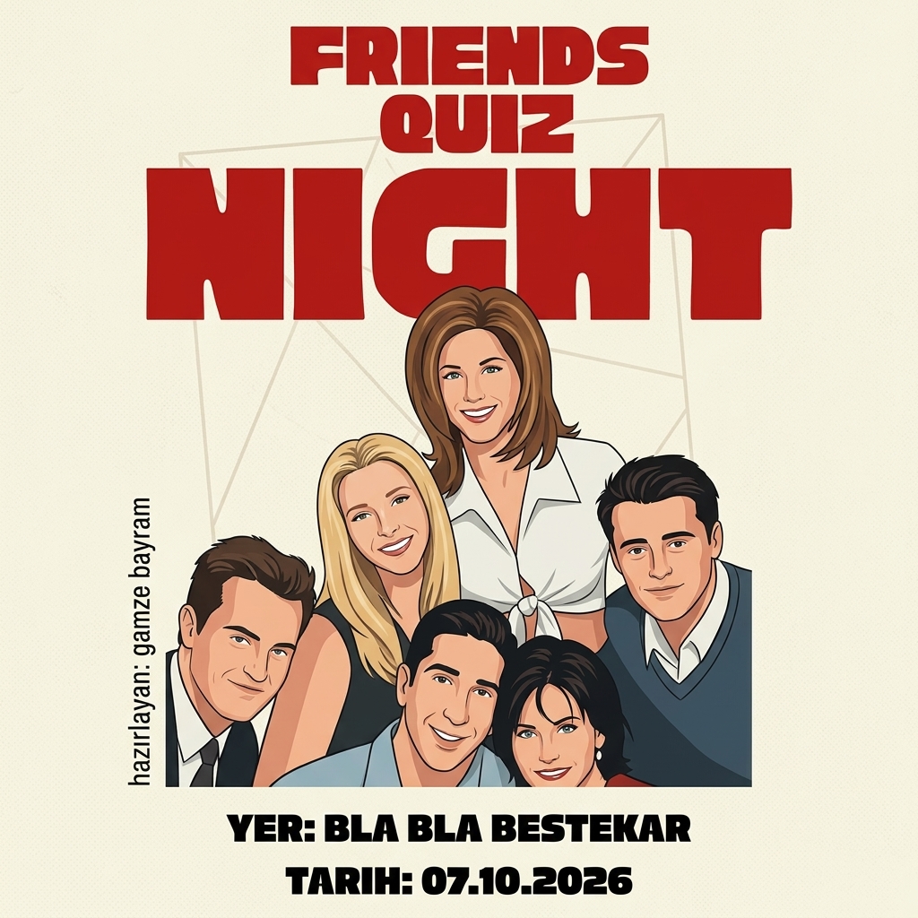 Friends Quiz Night