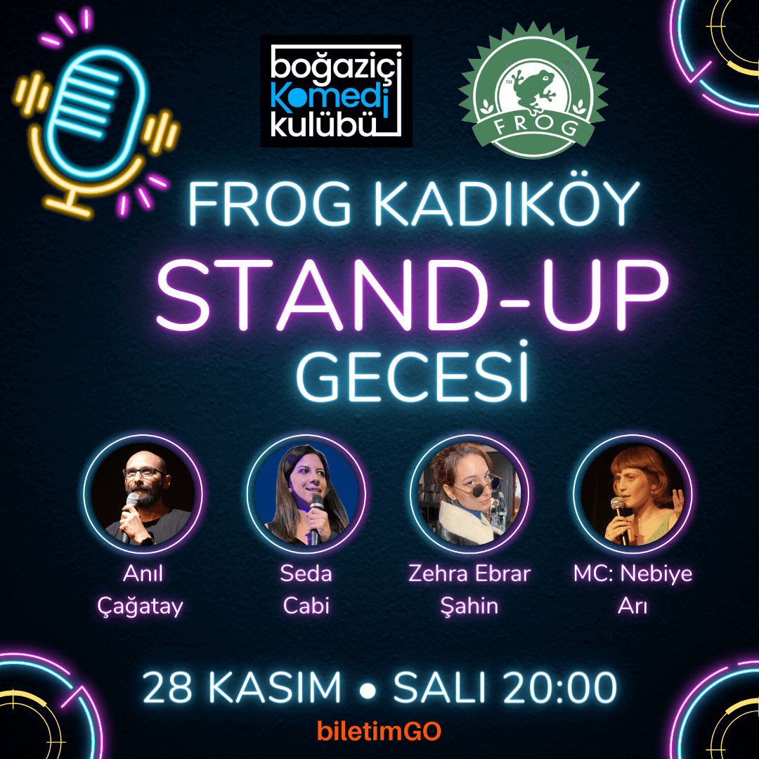 Frog Kadıköy Stand-up Gecesi - 28 Kasım